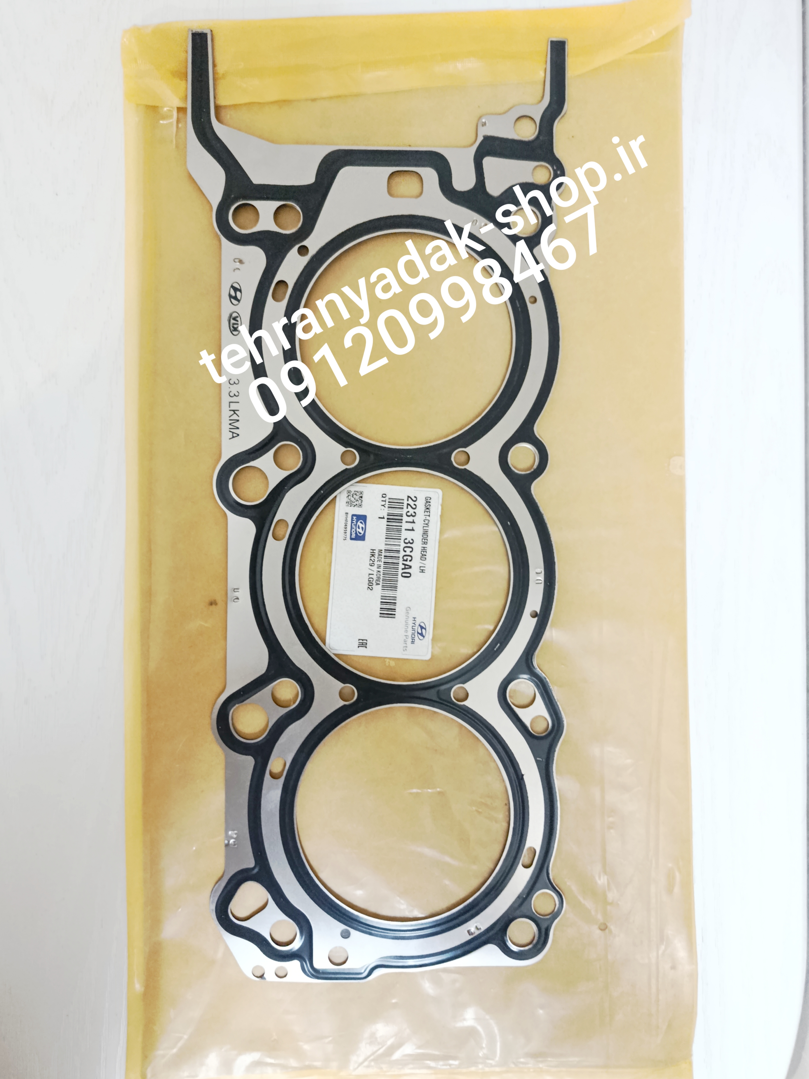 واشر سرسیلندر هیوندای و کیا اسپورتیج، اپتیما ، جنسیس , توسان ، سانتافه ، سوناتا  اصلی جنیون  چپ و راست